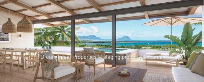 Somptueuses Villas Offrant Une Vue Mer & Morne Panoramique A Riviere Noire – Ile Maurice