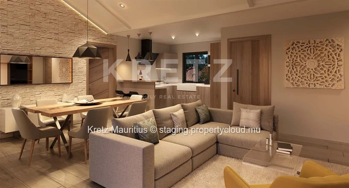 Contemporary villa in the heart of an eco-friendly village, a stone's throw from the lagoon