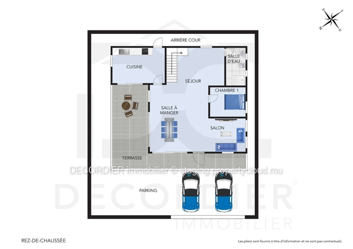 Spacious house in Petit Raffray