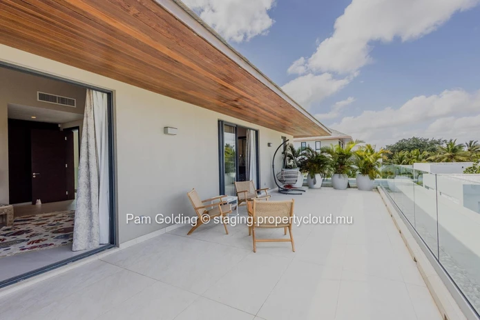Exceptional Fairway Villa with Golf and Mountain Views for Sale | Mont Choisy Golf & Beach Estate, Grand Baie