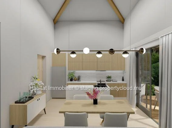 Villas contemporaines de plain-pied de 159 m² sur un terrain de 138 toises