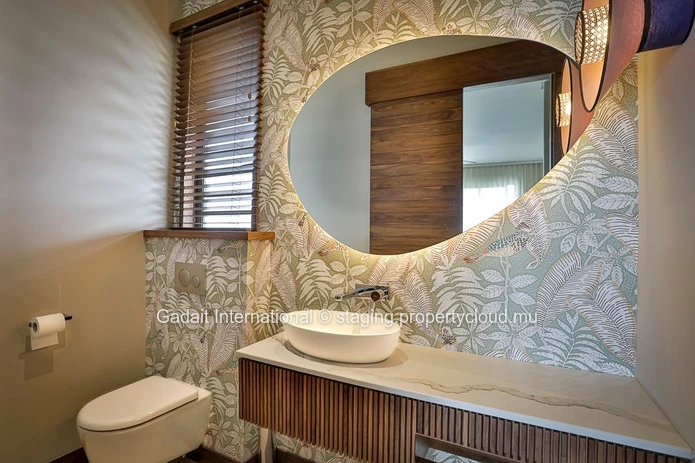 For sale a master villa on the water in Mauritius