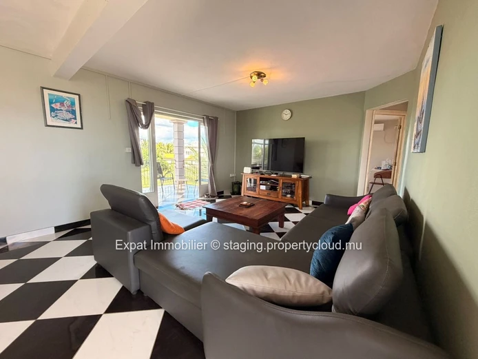 2-bedroom flat to rent, 5 minutes from the beach – Trou aux Biches