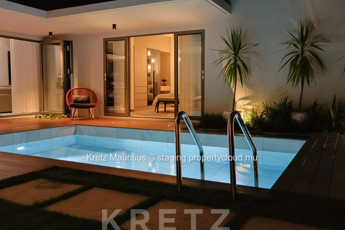 Contemporary 3-bedroom villa with 5-star hotel-style access