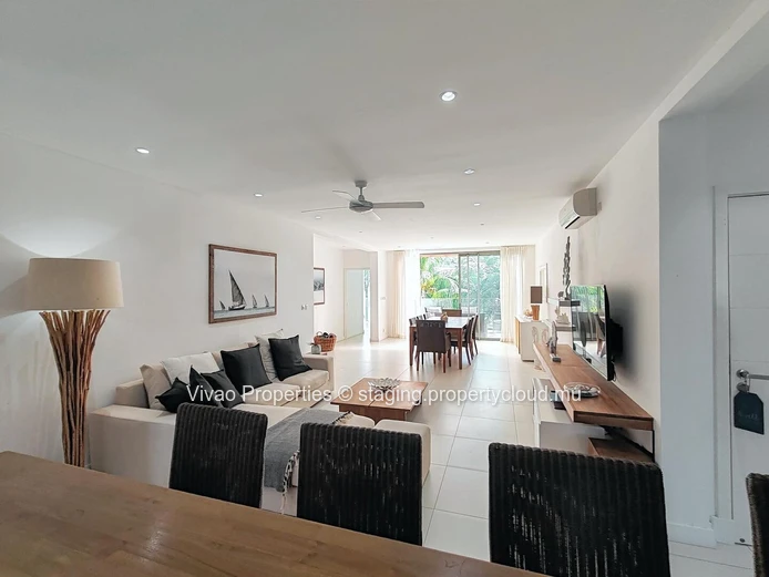 Apartment for sale in the heart of the Marina in Rivière Noire - Black River, 3 bedrooms, river and mountain views, c...