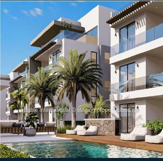 Luxurious Penthouse in Trou aux Biches with Communal Pool & Modern Amenities! 