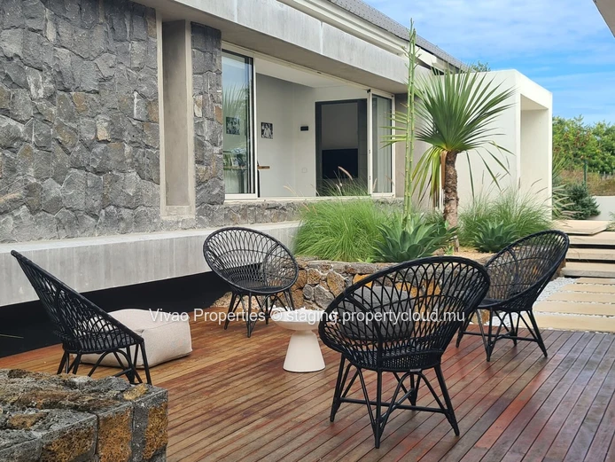Luxury Villa West Coast - Rs 80M - Infinity Pool on Deck - 3+ Bedrooms - Reception Terrace - Secure Gated Community