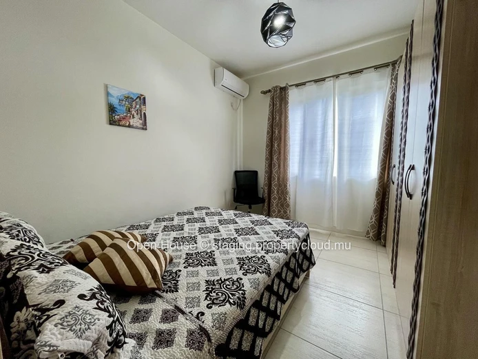 Appartement meublé 3 chambres à louer à Flic en Flac avec piscine