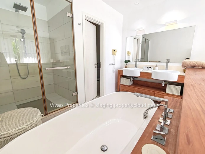 Apartment for sale in the heart of the Marina in Rivière Noire - Black River, 3 bedrooms, river and mountain views, c...