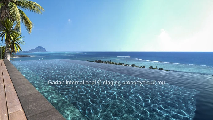 Duplex luxury villa with panoramic ocean view