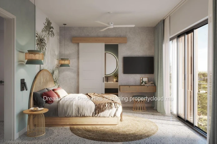 Walking Distance From The Beach  ! 1 Bedroom Apartment With Good Rental In The North Of Mauritius