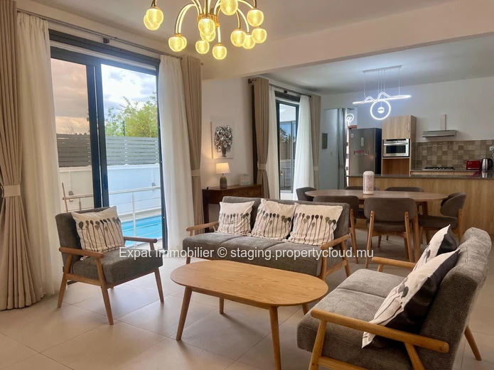 Brand-New 4-Bedroom Villa with Private Pool – Pointe aux Piments