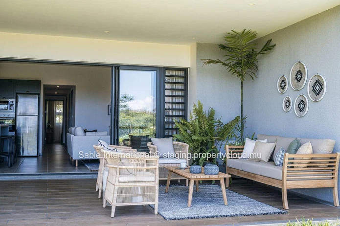 Appartement R+2 à vendre, Goodlands, Rivière du Rempart, 133m², 3 chambres, vue mer, meublé, piscine commune