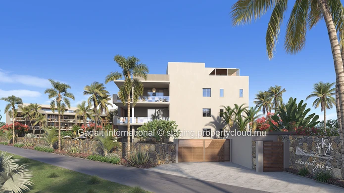 Coconut Grove-C02 : Luxueux appartements à proximité de la plage de Péreybère