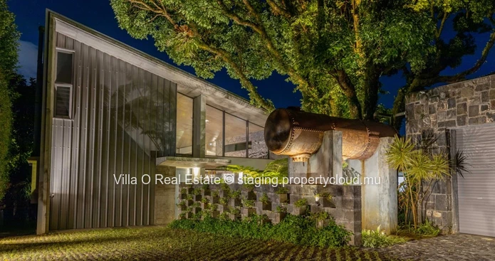 Nestled in the heart of Floreal, this architectural gem offers a modern lifestyle with an omnipresent nature that ill... (Sole Mandate)