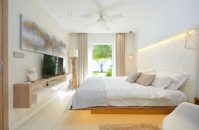 Belle Villa Meublee De 2 Chambres Au Clos Du Littoral 2 À Grand Baie – Maurice