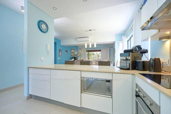 Modern 3-bedroom apartment with private pool in prime Bain Boeuf location near Grand Baie