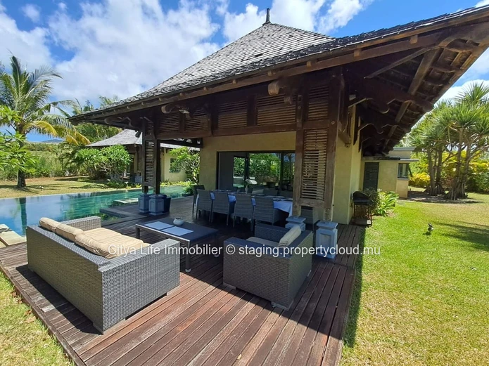 Luxurious IRS Villa in Bel Ombre with Private Pool and Office - 344m² Living Area - Price €