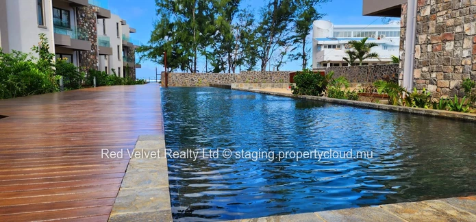 Beachfront Apartment for Sale in Poste Lafayette | 3 Bedrooms | Sea View