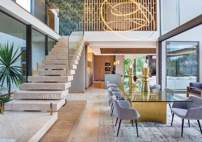 High-End Luxury Villa In Mauritius' Only Residential Marina