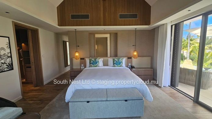 One&Only luxury villa with a private pool, seafront access