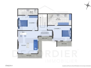 Maison de 3 Chambres