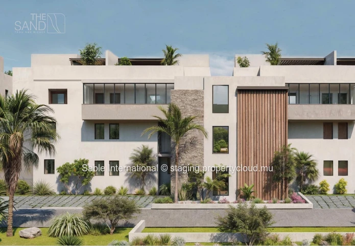 Duplex à vendre à Trou aux Biches, 216m², terrain en toute propriété, piscine commune