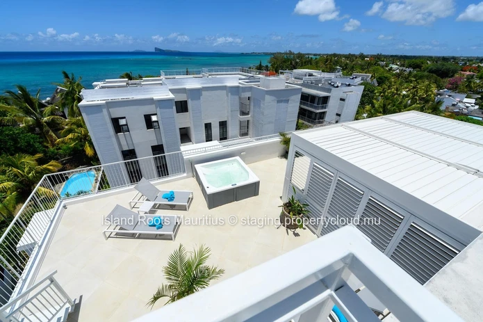 Seaview luxury penthouse located at Pointe Aux Canonniers