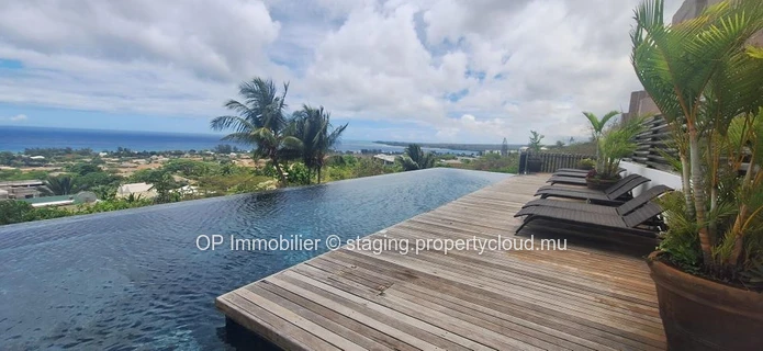 Duplex 3 chambres avec vue mer à vendre à Tamarin, Île Maurice