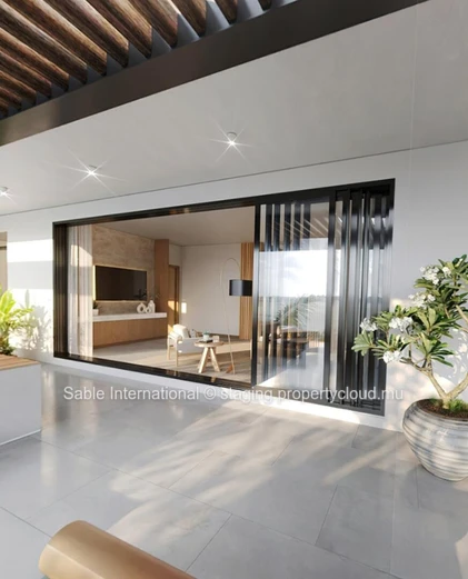 Luxury Penthouse with Private Pool in Trou aux Biches - 225m² Living Space - Close to Amenities - Fitness Room 