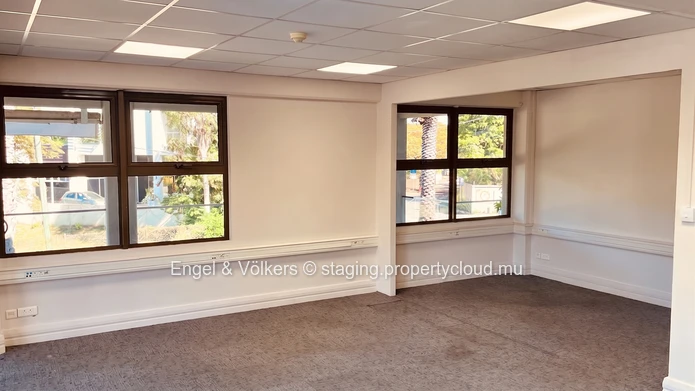 Contemporary Office with natural light & balcony for Rent