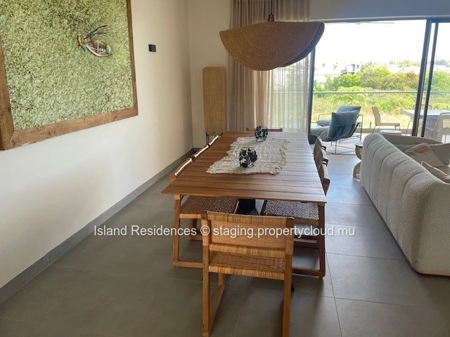 3 bedroom apartment on the second floor (escalator) in a new upscale secure residence with swimming pool and parking