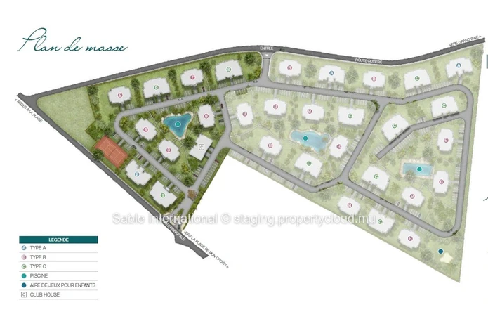 Appartement élégant avec piscine commune à Pointe aux Canonniers - Caractéristiques modernes, proche des commodités