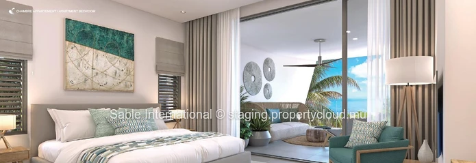 Luxury Beachfront Penthouse with Private Pool in Rivière Noire! Sea Views, Mountain Views, Fully Equipped 