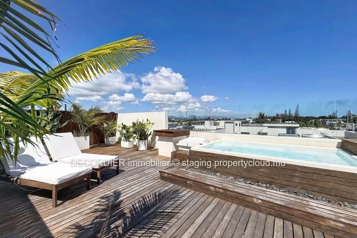 Penthouse vue lagon avec piscine privée