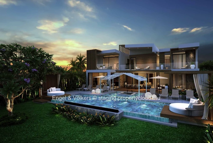 Contemporary Villa Offering Generous Spaces and a Distinctly Exclusive Ambience
