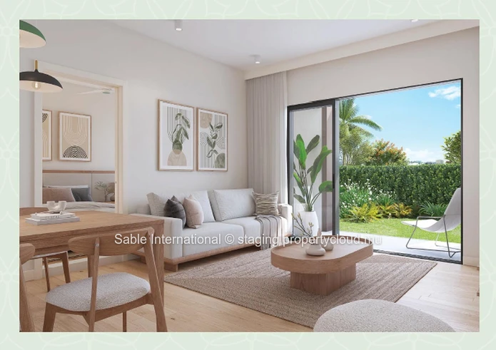 Appartement de 2 chambres à Roches Noires avec jardin