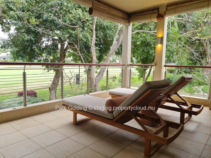 À vendre : Appartement 3 chambres avec vue sur le trou n°9 – Anahita Golf Estate, Beau Champ