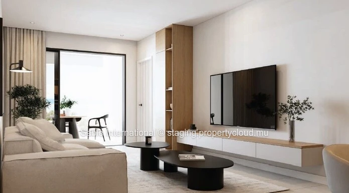 Luxury Penthouse with Private Pool in Tamarin, Rivière Noire - Black River. Close to schools, shops, and golf course. 