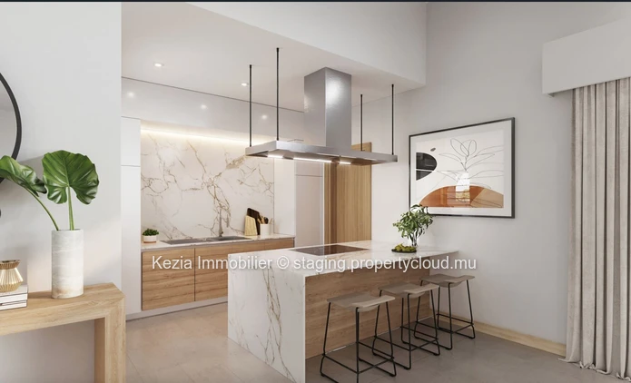 Contemporary villas in a residential setting