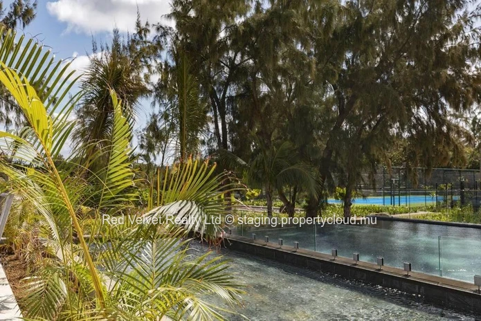 Beachfront 3-Bedroom Apartment for Rent in Grand Gaube | Private Beach Access