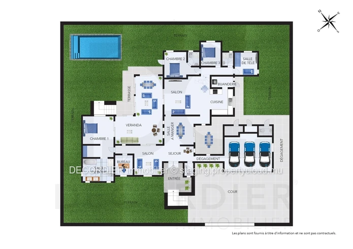 Magnificent two-storey villa located in a residence - Accessible to foreigners