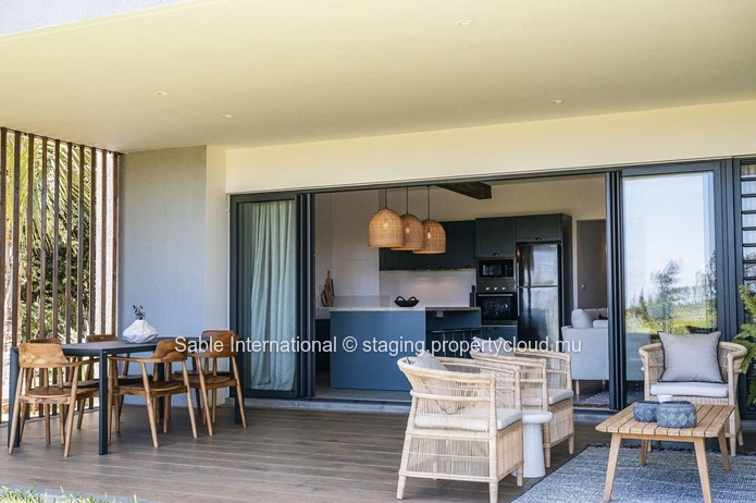 Appartement R+2 à vendre, Goodlands, Rivière du Rempart, 133m², 3 chambres, vue mer, meublé, piscine commune