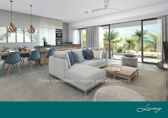 Appartement élégant avec piscine commune à Pointe aux Canonniers - Caractéristiques modernes, proche des commodités