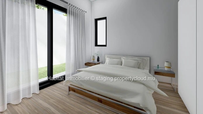 Beautiful unfurnished house of 125 m² on a plot of 43 toises, located in a residential area in Albion