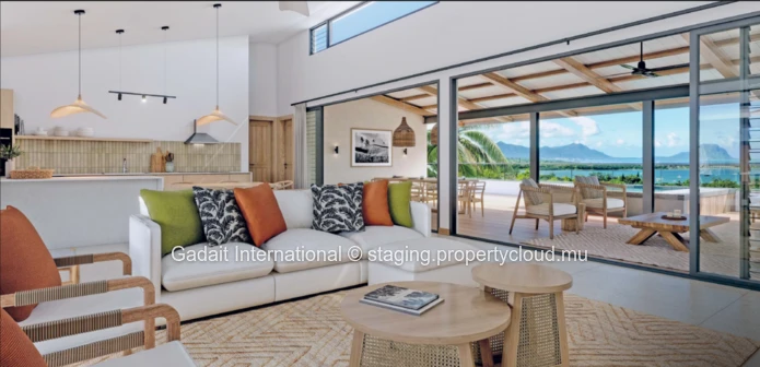 Villa with pool, sea view, and golf course access | Black River, Mauritius