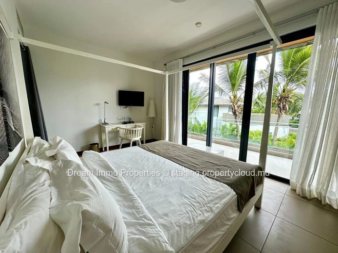 Bel Appartement De 3 Chambres Dans Une Residence Avec Hotel & Golf A Azuri - Ile Maurice