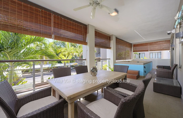 Bain Boeuf - Bel appartement situé dans une résidence de luxe avec piscine privée