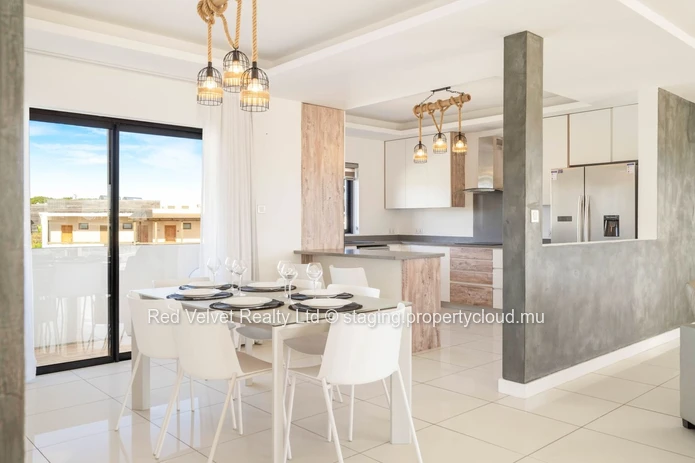 Penthouse en front de mer avec vue sur l'océan – 3 chambres – Flic en Flac