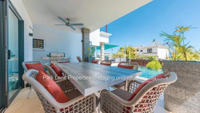 Elegant 4-Bedroom Villa with Heated Pool, Gym, and Office